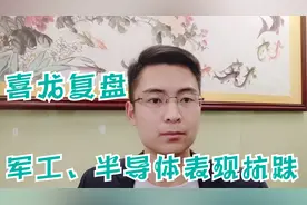 2月24日股市，大盘下跌空间有限，军工、半导体表现抗跌视频封面