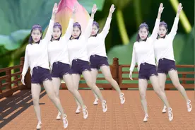 DJ广场舞《姑娘想嫁人》，美女舞姿优美迷人，美艳性感