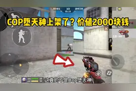 Cop堕天神上架了？价值2000块钱？