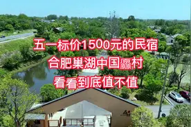五一标价1500元的民宿，合肥巢湖中国厵村，看看到底值不值视频封面