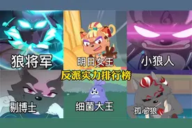 喜羊羊与灰太狼：反派实力排名，其他还不错，我就服小狼人！