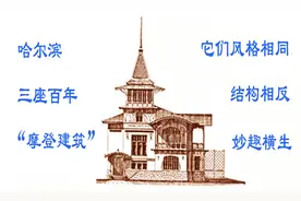 哈尔滨三座百年“摩登建筑”，它们风格相同、结构相反、妙趣横生视频封面