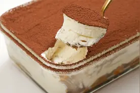 提拉米苏做法原来这么简单！不用鸡蛋，不用吉利丁，零失败！