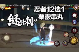 限定忍者12选1栗霰串丸推荐，针男人的不二选择！