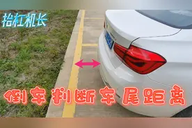 倒车时，精准判断车尾和障碍物距离，侧方位停车才能更容易入位