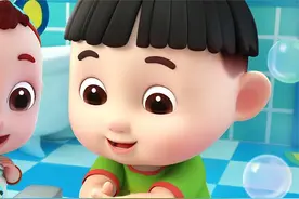 小手洗一洗，细菌都远离，守护宝宝健康，记得从勤洗手开始~视频封面