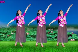 一首歌一支舞《水乡情歌》男女对唱，优美的旋律，听完心情舒畅