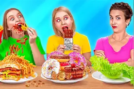 搞笑外国人：午餐时的各种学生类型大合集！你属于哪一种？