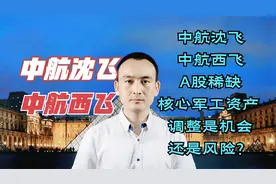 中航沈飞 中航西飞 A股稀缺核心军工资产 调整是机会还是风险？视频封面