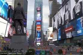 纽约市（New York）隶属于美国纽约州