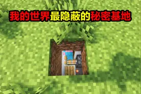 教你做我的世界最隐蔽的秘密基地和秘密宝库！@渣渣辉TD