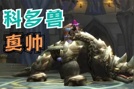 【魔兽世界怀旧服】把兽人的狼换成科多兽会更拉风，肝就完了视频封面