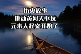 历史故事 挑动黄河天下反-元末大起义开始了视频封面