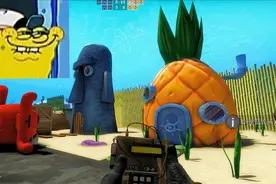 别打CSGO了，明天来蟹堡王和海绵宝宝上班视频封面