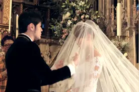 周杰伦与昆凌教堂婚礼画面视频封面