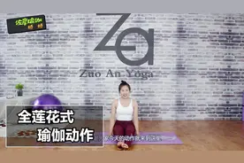 锻炼我们的手臂力量，以双手支撑的全莲花式，快来学习吧