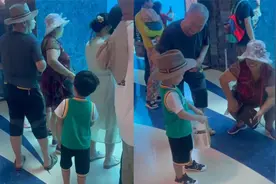 爷爷奶奶4个月未见孙子 当孙子突然出现在眼前时爷爷反应亮了视频封面