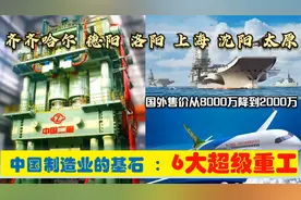 龙江德阳洛阳太原沈阳等6大超级重工业多强？1家就为中国省2000亿视频封面