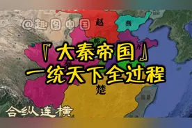 大秦帝国一统天下全过程【全数据演变】，横则秦帝，竖则楚王！视频封面