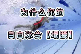 你的自由泳为什么会「塌腰」？
