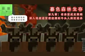 MC我的世界单人生存暮色森林第九章：前往地下迷宫寻找米诺陶