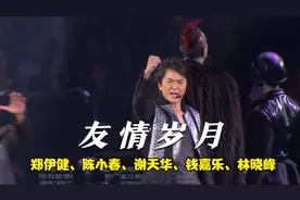 洪兴古惑仔铜锣湾扛把子陈浩南，五兄弟合唱《友情岁月》视频封面