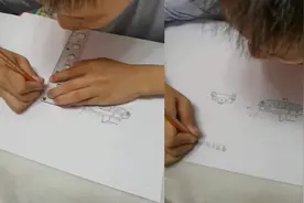 10岁男孩半夜突发灵感画坦克三视图，成片出来网友直呼天赋异禀视频封面