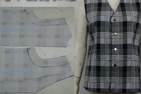 中老年女士马甲的裁剪方法，V字型领口视频封面