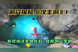 探索四川广元汉王洞，山洞发现海洋生物化石，真是沧海变桑田视频封面