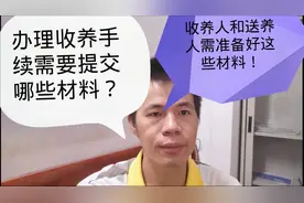 办理收养手续需要提交哪些材料？收养人和送养人需准备好这些材料视频封面