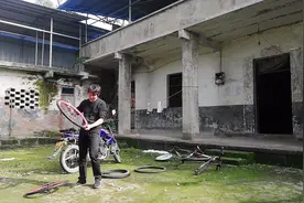 自行车实心胎安装，费力不讨好，骑起来就是爽