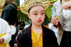 民族舞舞台妆教程分享，为小朋友的表演增添一抹色彩