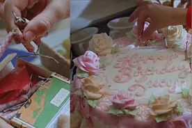 调皮小孩：蛋糕上的生日蜡烛换成了鞭炮视频封面