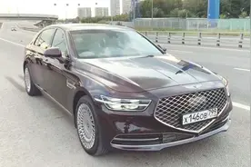 北京现代旗下豪华品牌劳恩斯G90，国内几乎看不到，售价60万元