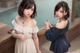 AI美女，让你体验双倍快乐视频封面