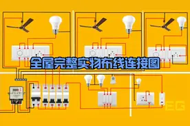 全屋完整实物布线连接图