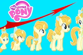 超美萌！小马宝莉6主角成长史，柔柔小时候最可爱！