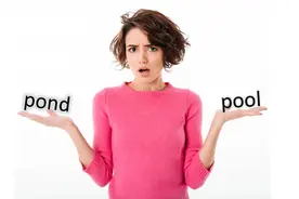 都表示“水池”，pond和pool有什么差别呢？