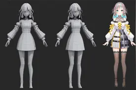 【3dmax人物建模】二次元角色模型制作，3D角色超详细布线教程视频封面