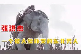 94版三国演义，木鹿大王骑大象作假，拍戏太投入差点被绳子勒死