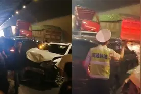 已致4死1伤！包茂高速重庆段发生8车交通事故，现场一片狼藉视频封面