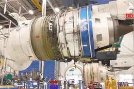 世界最强大推力航空发动机：GE90全推力测试，感受震撼科技视频封面