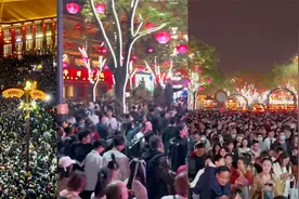 西安景区寸步难行！大唐不夜城客流已近饱和 警方建议错峰出游