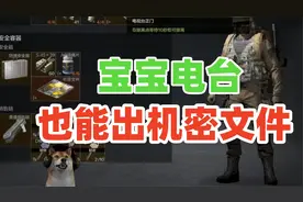 【暗区突围】宝宝电台也能出机密文件