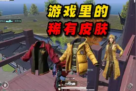 和平精英：游戏中的这3款稀有皮肤，同时拥有的人少之又少！