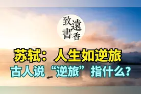 苏轼：人生如逆旅，我亦是行人。意味深长，读懂了受益终身！视频封面