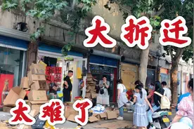 太突然了！郑州富田太阳城旁的美食街大拆迁，以后这里还会堵车吗