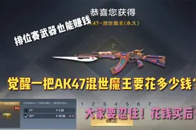 觉醒一把AK47混世魔王要花多少钱？大家要忍住，花钱买后悔！视频封面