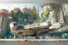 迪士尼修建星战主题乐园，旅客体验完“星际战斗”，直呼刺激！视频封面