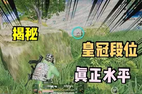 和平精英：揭秘皇冠段位实战水平，是你想象的吗？网友：我是王牌视频封面